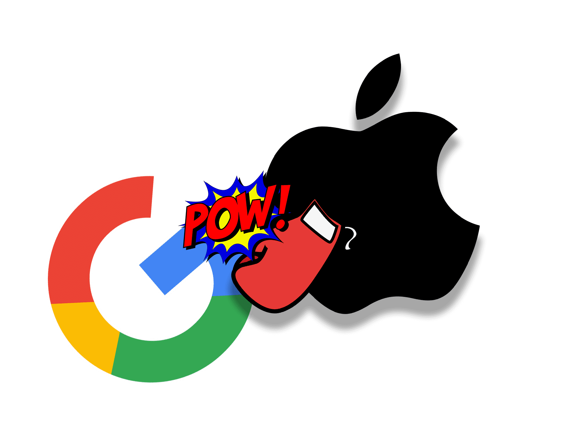 apple takes on google